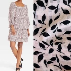 Who What Wear Ruffle Dress M